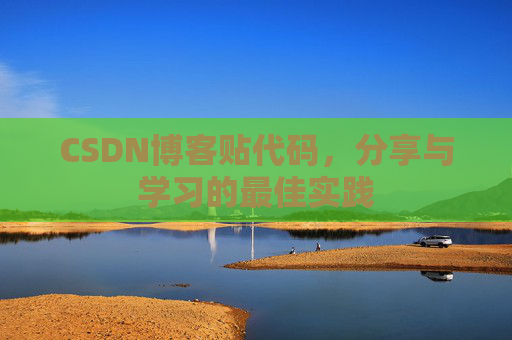 CSDN博客贴代码，分享与学习的最佳实践